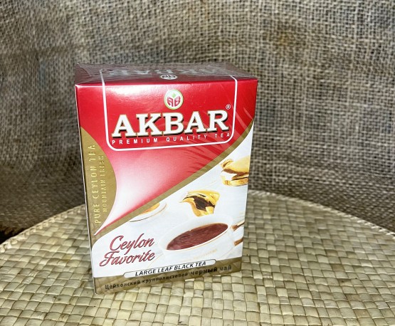 Чай «Akbar» черный крупнолистовой 100 г