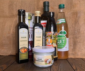 Растительные масла и уксус