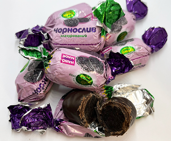 Конфеты «Чернослив в глазури»