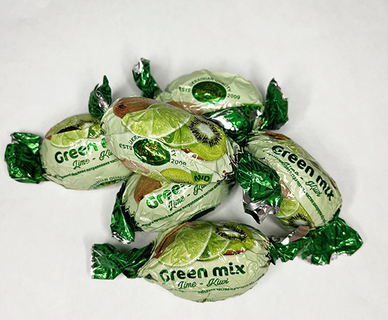 Конфеты «Green Mix киви и лайм»