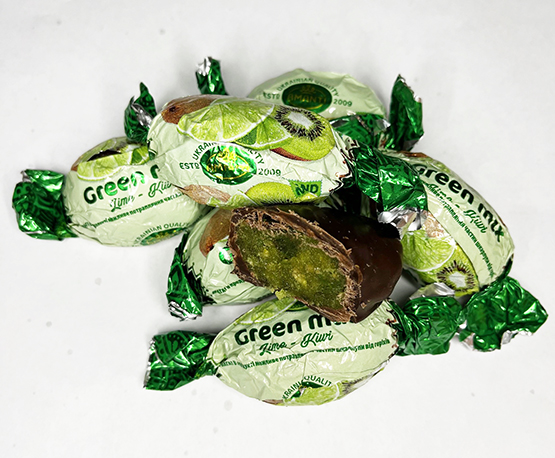 Конфеты «Green Mix киви и лайм»