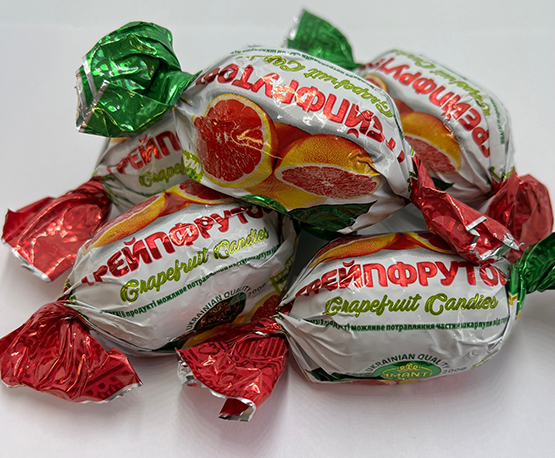Конфеты «Грейпфрутовые»