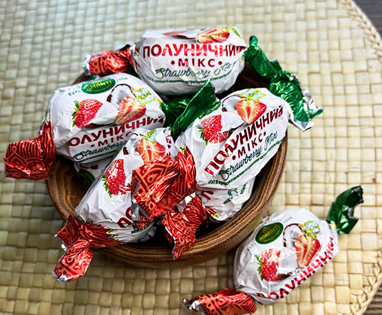 Конфеты «Клубничный микс»