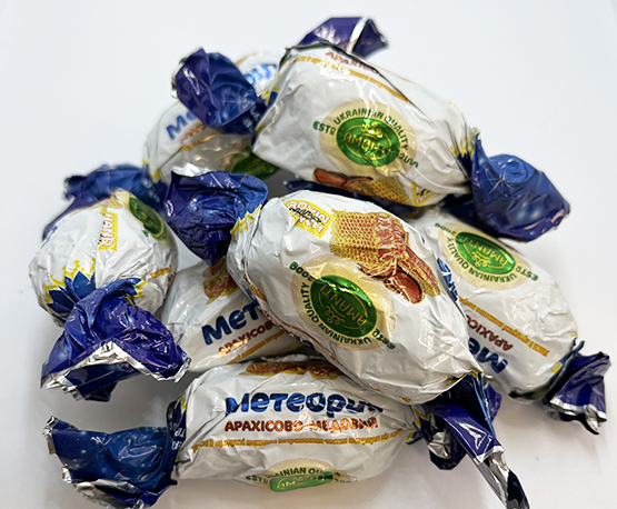 Конфеты «Метеорит арахисово-медовый»