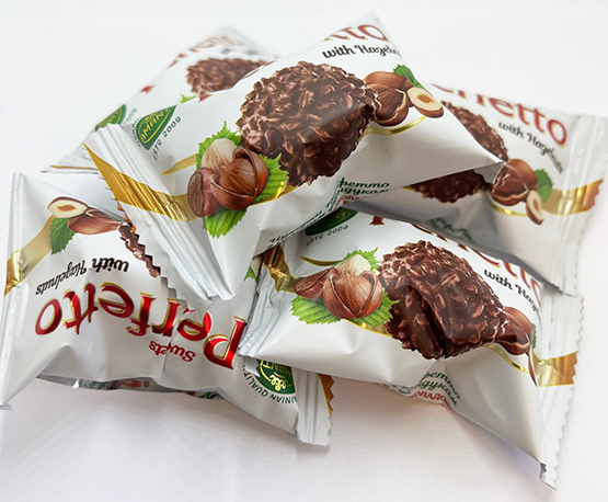 Конфеты «Perfetto» с фундуком в молочном шоколаде